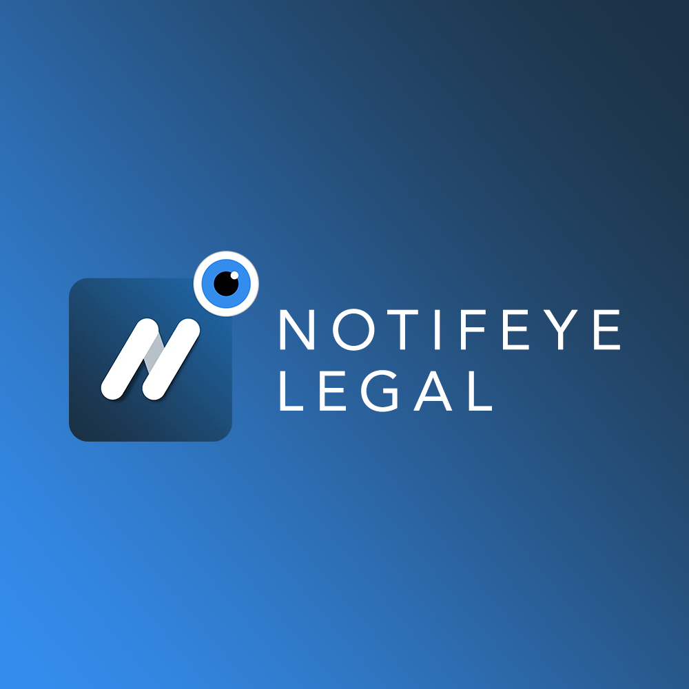 Notifeye Logo color BG